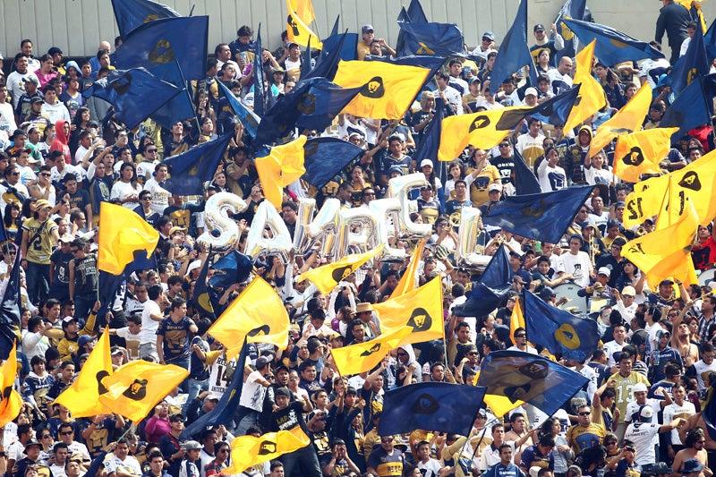 La afición felina disfrutó el primer encuentro de los Pumas en CU. FOTO: BERNARDO MALDONADO