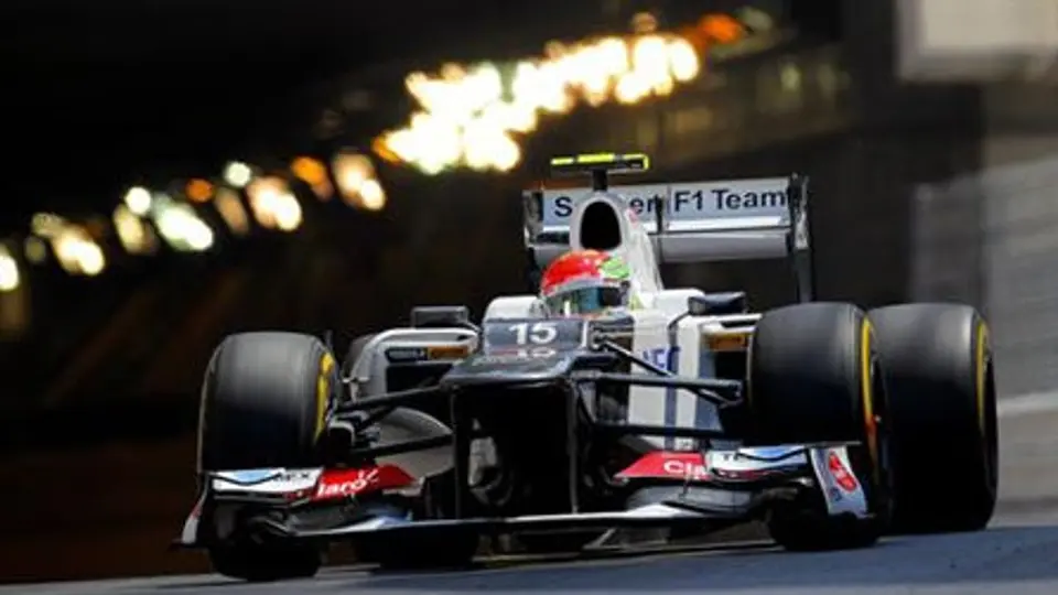 Checo Pérez realizó en Mónaco la vuelta más rápida