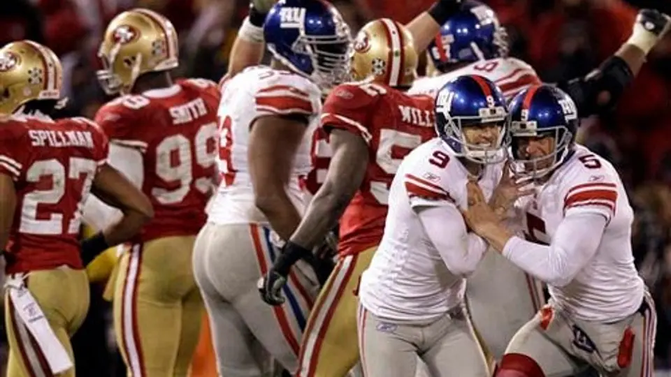 Gigantes vence en Tiempo Extra 20-17 a San Francisco y van al Super Bowl