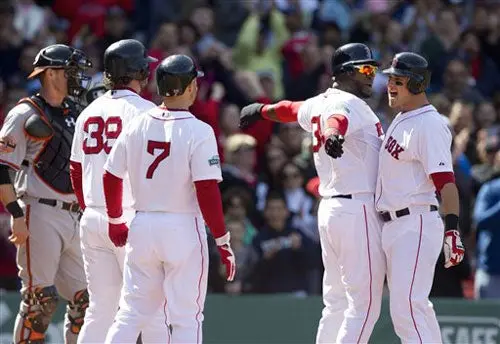 Medias Rojas apalean a Indios