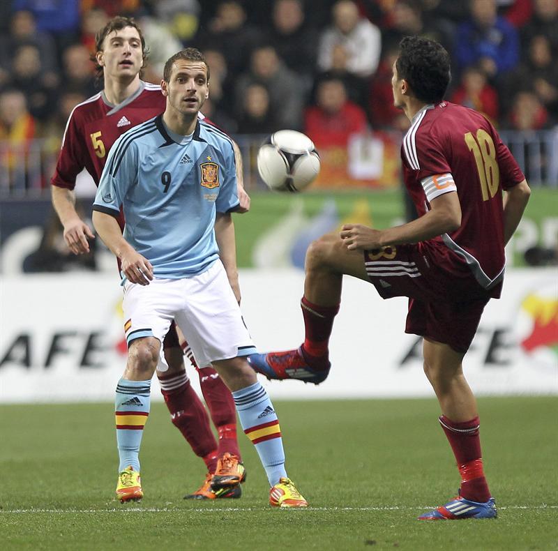 La Roja' no tuvo piedad y venció 5-0 a la 'Vinotinto'. FOTO: EFE