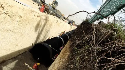 Instalan la tubería pluvial del Nuevo Estadio de Futbol Monterrey