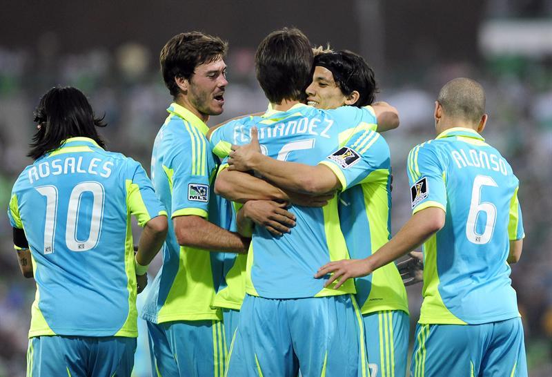 Los Sounders celebraron sólo un tanto. FOTO: EFE