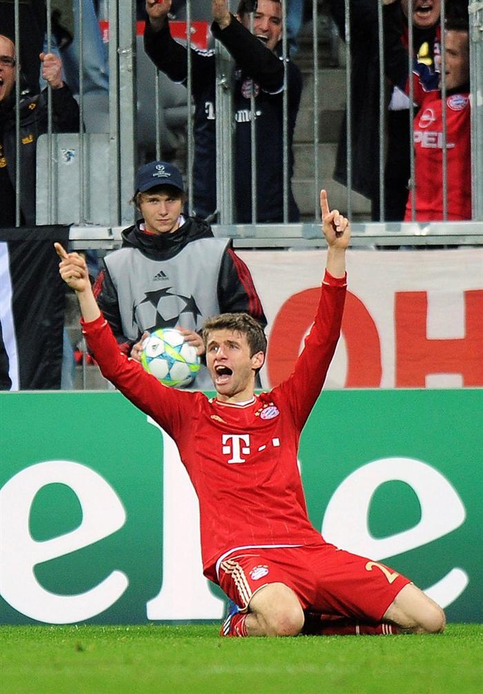 Al golear al Basel, el Bayern avanza sin problemas 7-0. FOTO: EFE