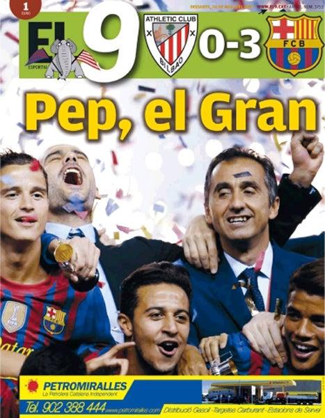 El 9 cataloga como grande a Pep