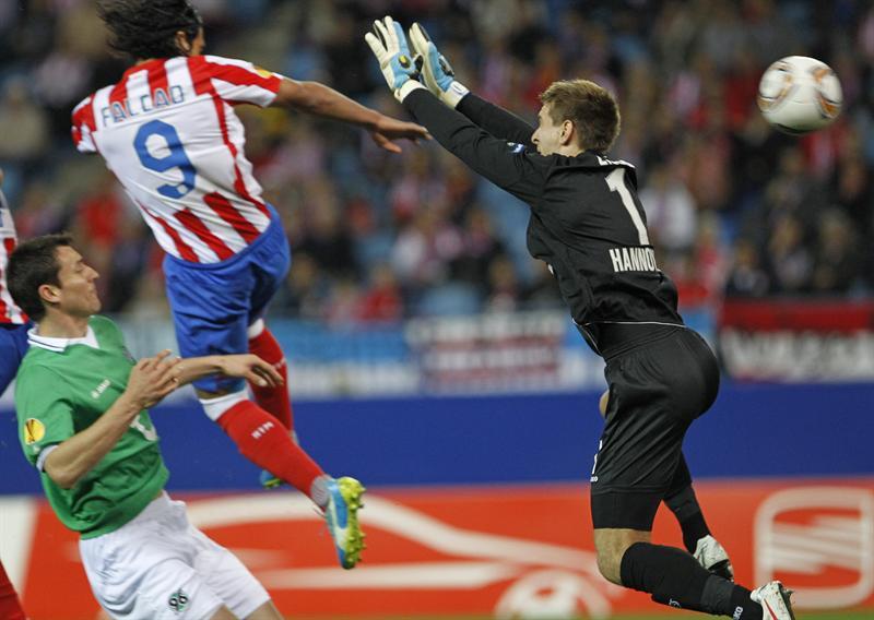 El Atlético fue muy peligroso. FOTO: EFE