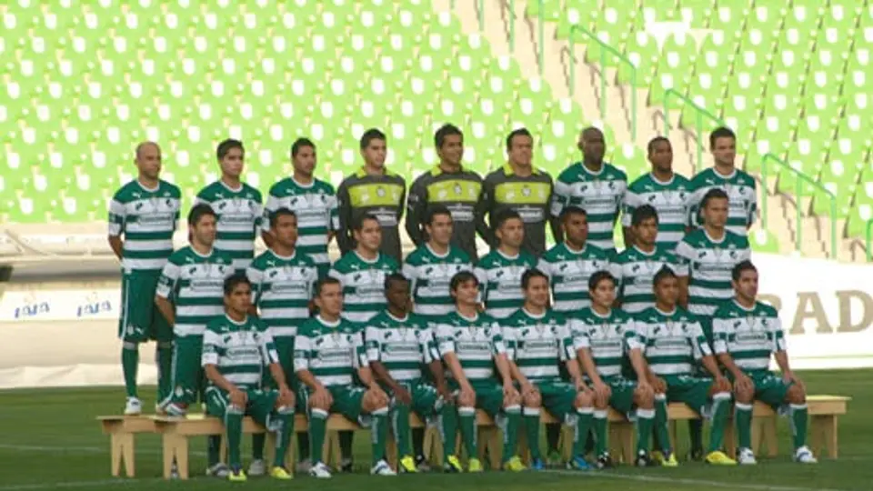 Santos se tomó la foto oficial para el Clausura 2012