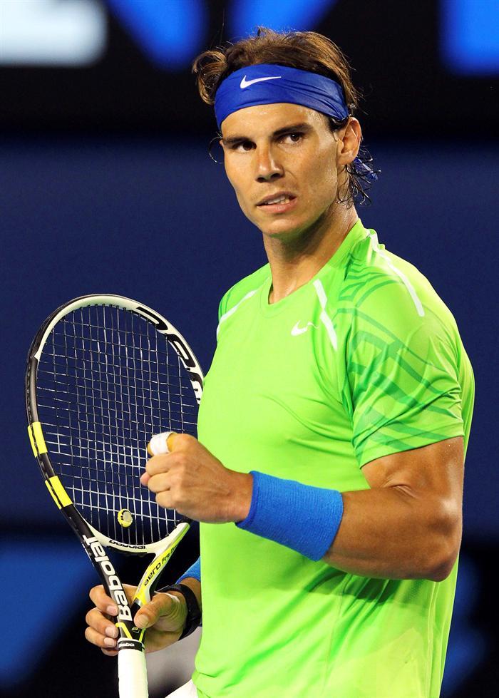 Con sufrimiento, Nadal logró dar vuelta a los marcadores. FOTO: EFE