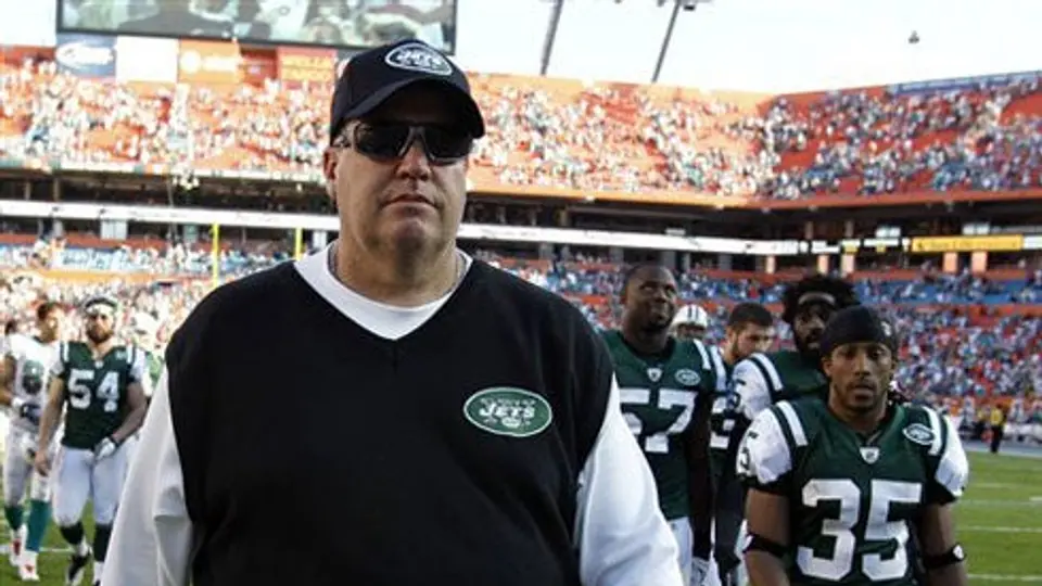 Rex Ryan llora tras no alcanzar los Playoffs