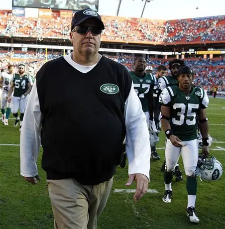 Rex Ryan llora tras no alcanzar los Playoffs
