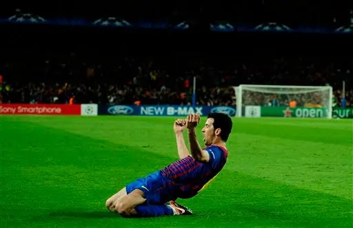 Busquets da vida al Barça | AP