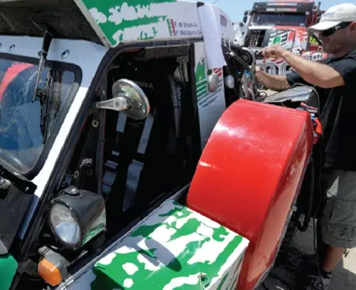 Uriarte dejó el Dakar luego del tercer día de competencias