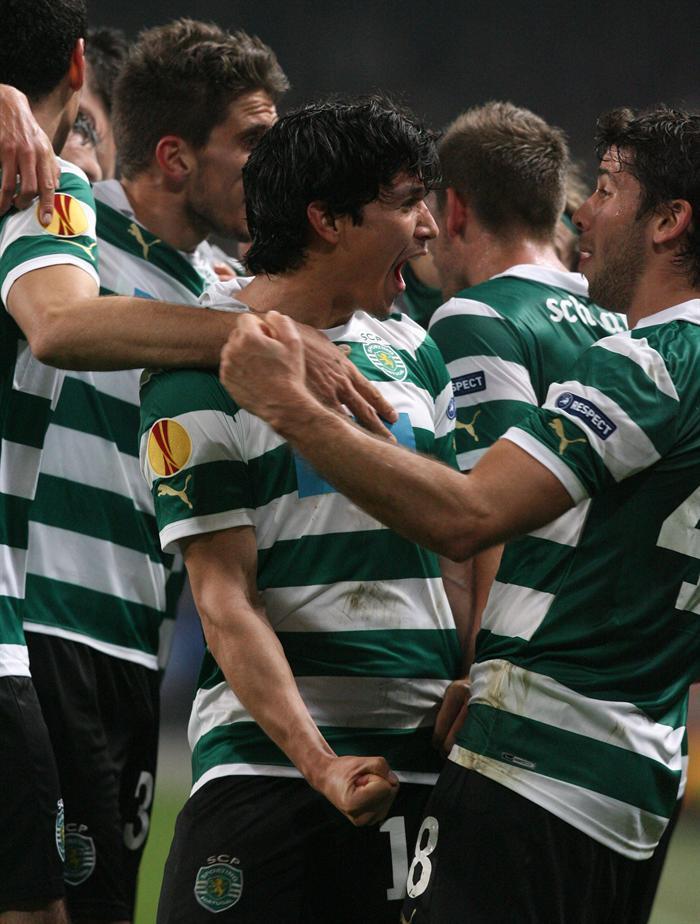Sporting de Lisboa deja fuera de la Europa League al Manchester City. FOTO: EFE