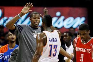 Thunder derrota como local 109-94 a Houston