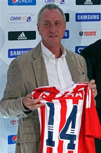 Cruyff asesorará a las Chivas. FOTO: AP