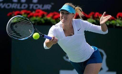 Por parciales de 6-2 y 6-3 la bielorrusa despachó a Sharapova. FOTO: AP