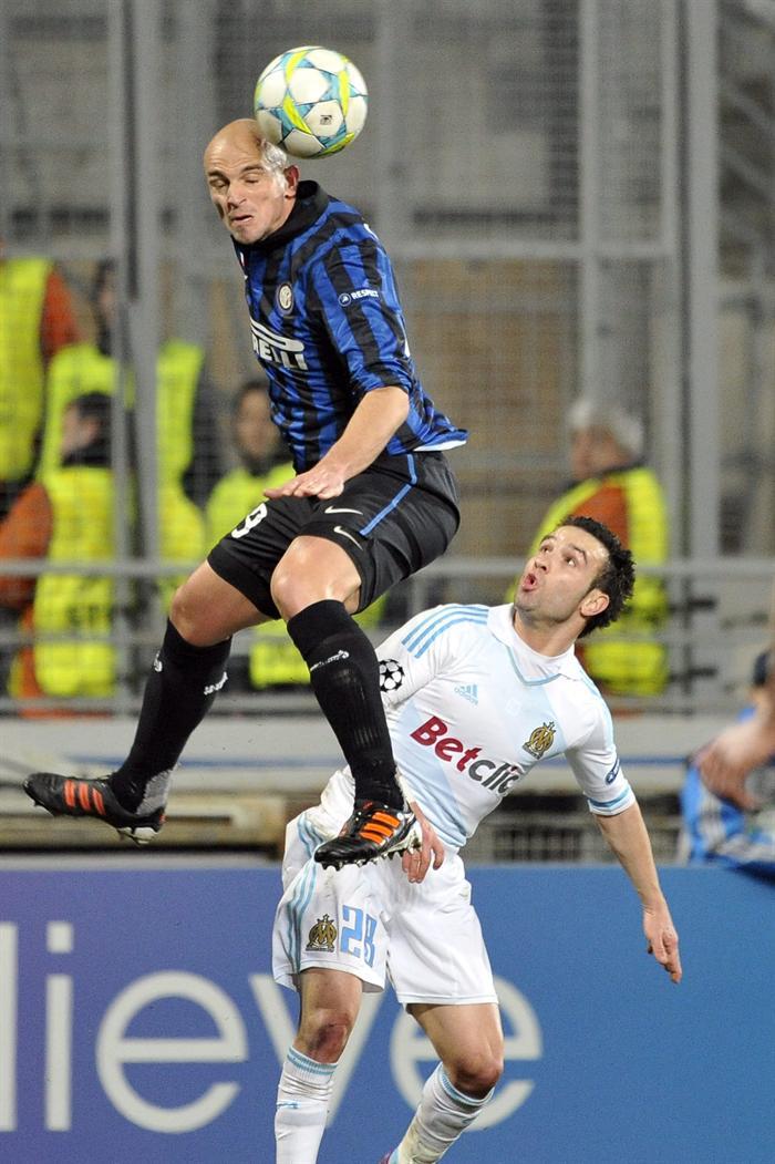 Marsella consigue gol de último minuto y se lleva la ventaja de un tanto. FOTO: EFE