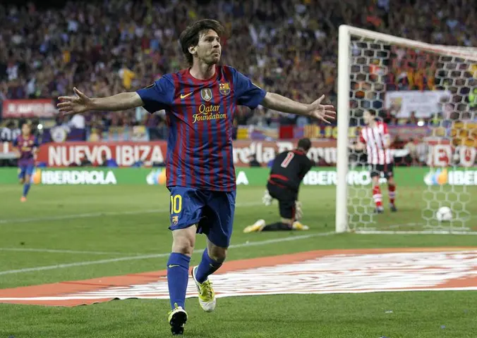 Lionel Messi durante su etapa con Barcelona I EFE