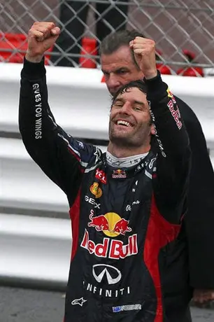 Triunfa Webber en Mónaco