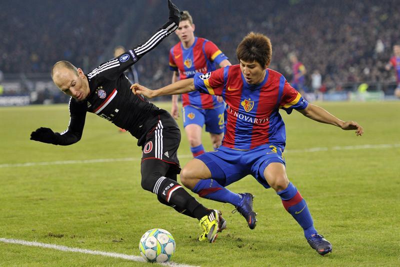 Con gol al minuto 86, Basel se lleva la ventaja. FOTO: EFE