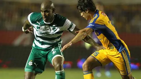 Tigres desperdicia el Volcán' al igualar con Santos