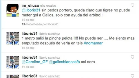 Liborio Sánchez protesta a través de Twitter