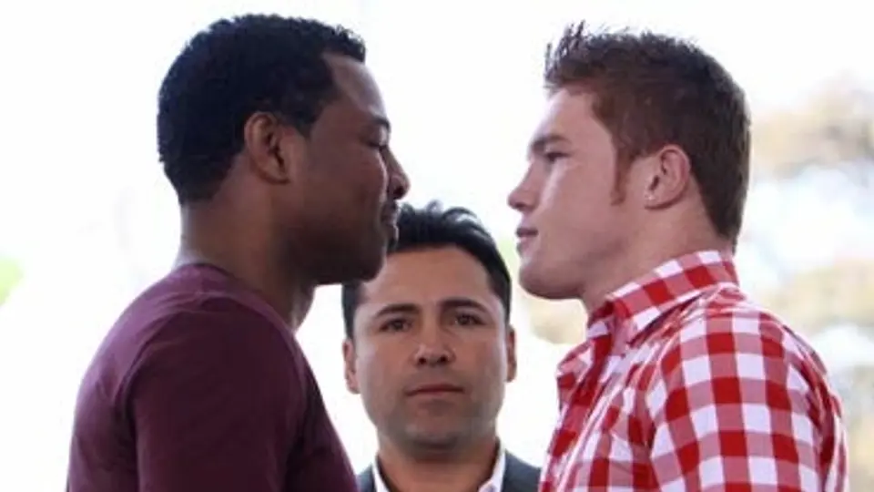 Canelo y Mosley listos para subir al ring
