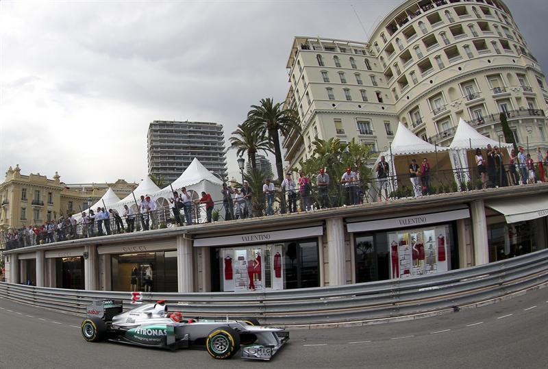 Michel Schumacher durante el recorrido | EFE