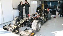 Guti', con buenos tiempos en el test de GP2