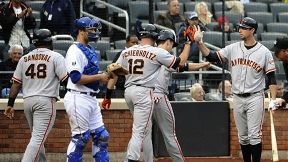 Mets caen ante Gigantes