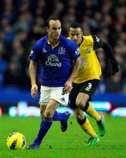 Everton y Blackburn dividieron puntos. FOTO: AP