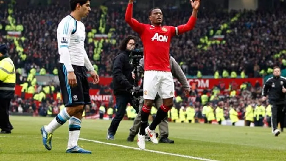 Sin sanción luego del incidente entre Evra y Suárez