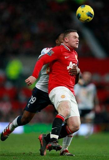 Rooney tuvo un partido de sacrificio. FOTO: AP