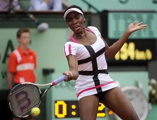 Venus Williams fuera de Roland Garros