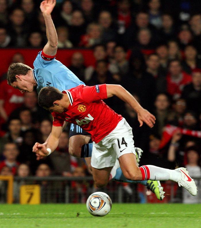 Manchester United y el Ajax juegan la Vuelta de los Dieciseisavos de Final. FOTO: EFE