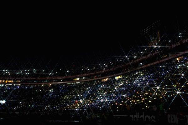 Emotiva y sobre todo vistosa la presentación de los Tigres. FOTO: ISRAEL MARTÍNEZ