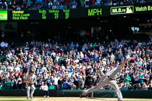 l lanzador de Chicago consiguió el 21er juego perfecto en MLB durante la victoria 4-0 ante Marineros de Seattle. FOTO: EFE