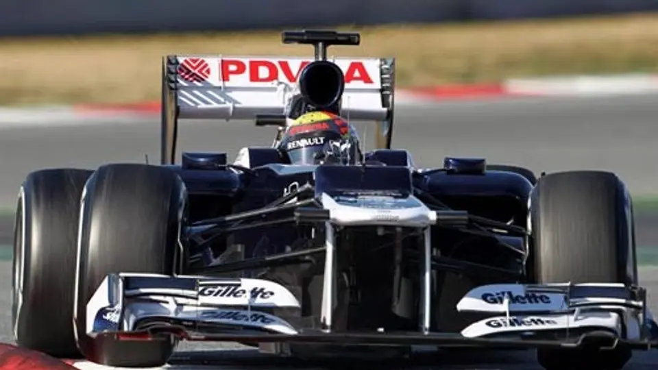 Pastor Maldonado, el más veloz en Barcelona