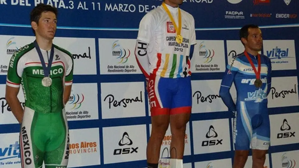 El regio Von Nacher se lleva la plata en el Panamericano de Ciclismo