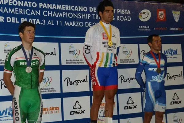 El regio Von Nacher se lleva la plata en el Panamericano de Ciclismo