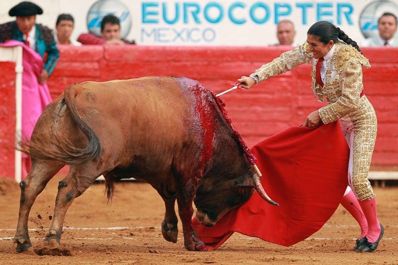 La yucateca Lupita López se mostró valiente y aventurada. FOTO: RICARDO FLORES