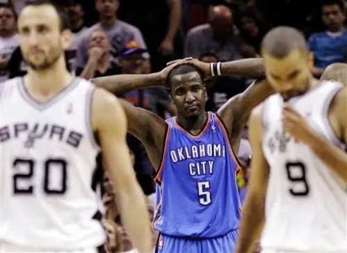 Spurs se pone 2-0 sobre el Thunder en la Final Oeste
