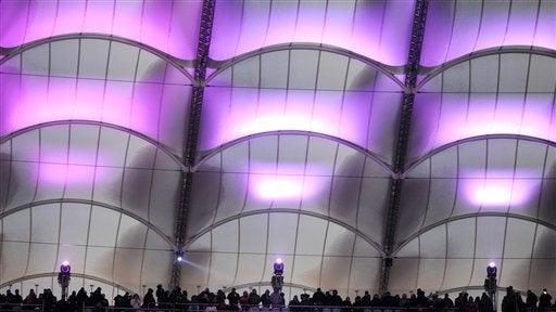 El mayor espacio deportivo de Polonia tiene un aforo de 58.100 personas.FOTO: AP