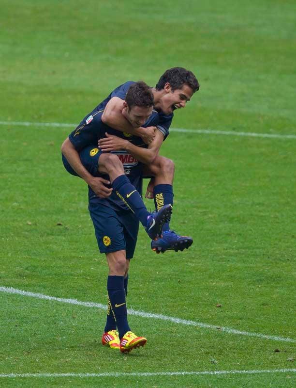 Lso azulcremas lograron un juego ofensivo. FOTO: CÉSAR VICUÑA