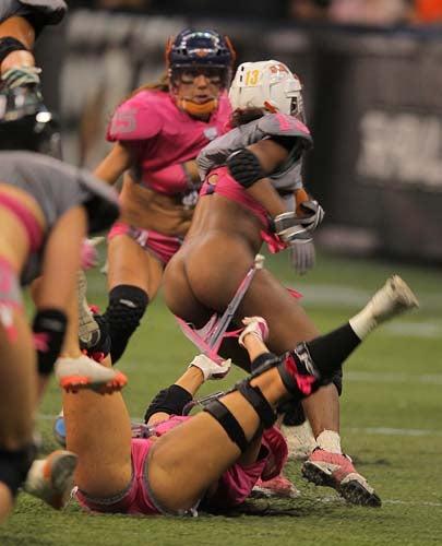 El Lingerie Football League se presentó en el Palacio de los Deportes | ULISES BRAVO