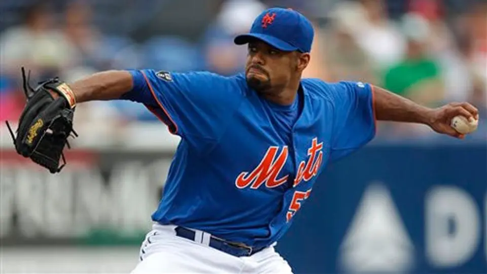 Johan Santana será el abridor de Mets en el día inaugural