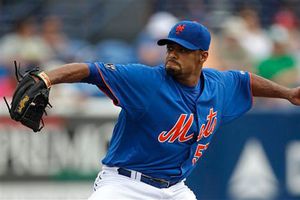 Johan Santana será el abridor de Mets en el día inaugural