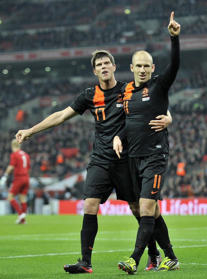 Holanda vence a Inglaterra en el amistoso 2-3. FOTO: EFE