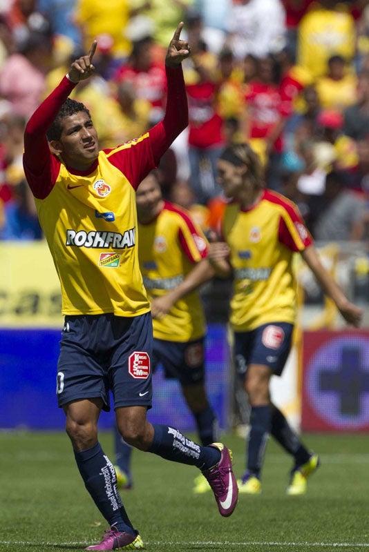 Joao Rojas festejó al minuto 35. FOTO: MEXSPORT