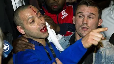 Chisora es detenido en Alemania por pelea con David Haye